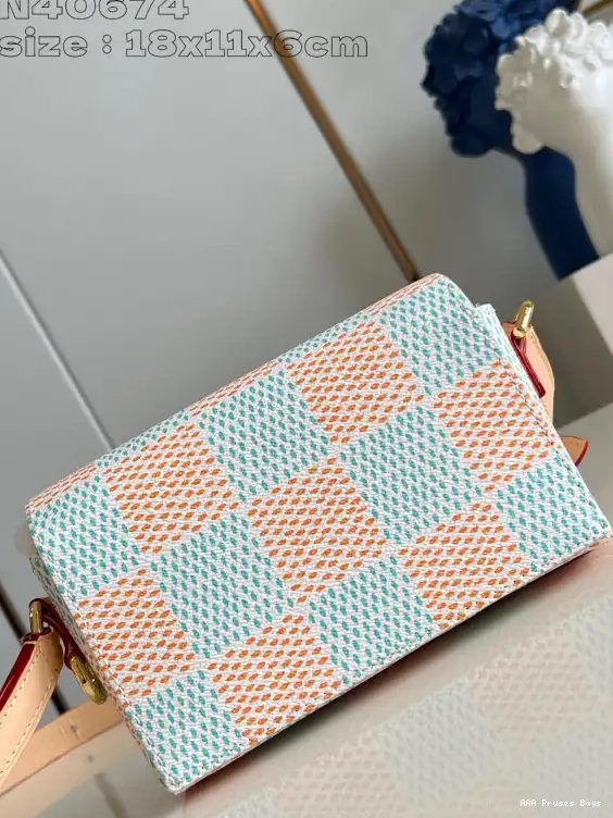 AAA Replica Ru Wearable VUITTON Wallet-18*11*6.5CM LOUIS Steamer 0615